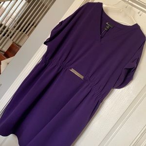 Lane Bryant plus size purple dress